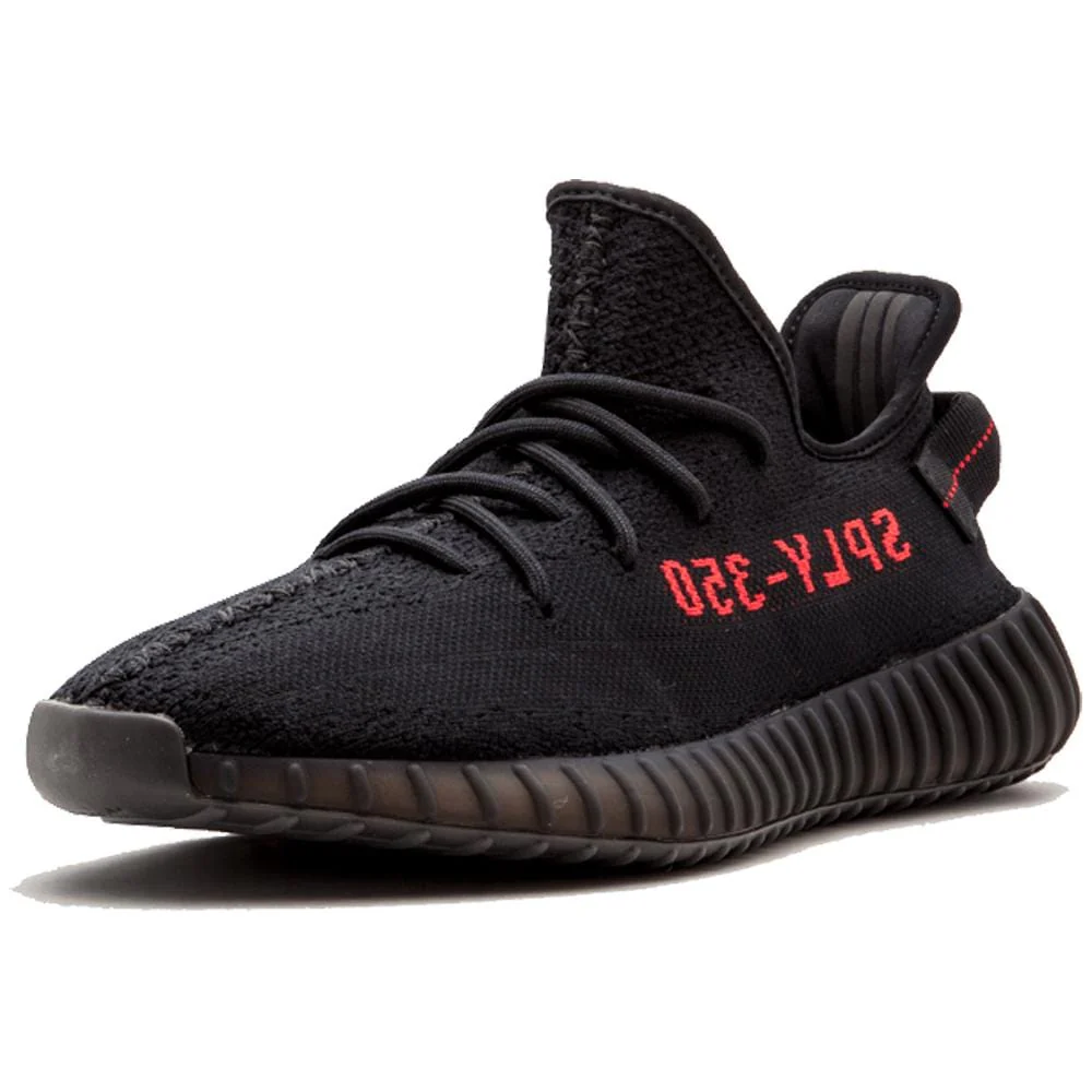 Adidas Yeezy Boost 350 V2 Core Black-Red - Image 4
