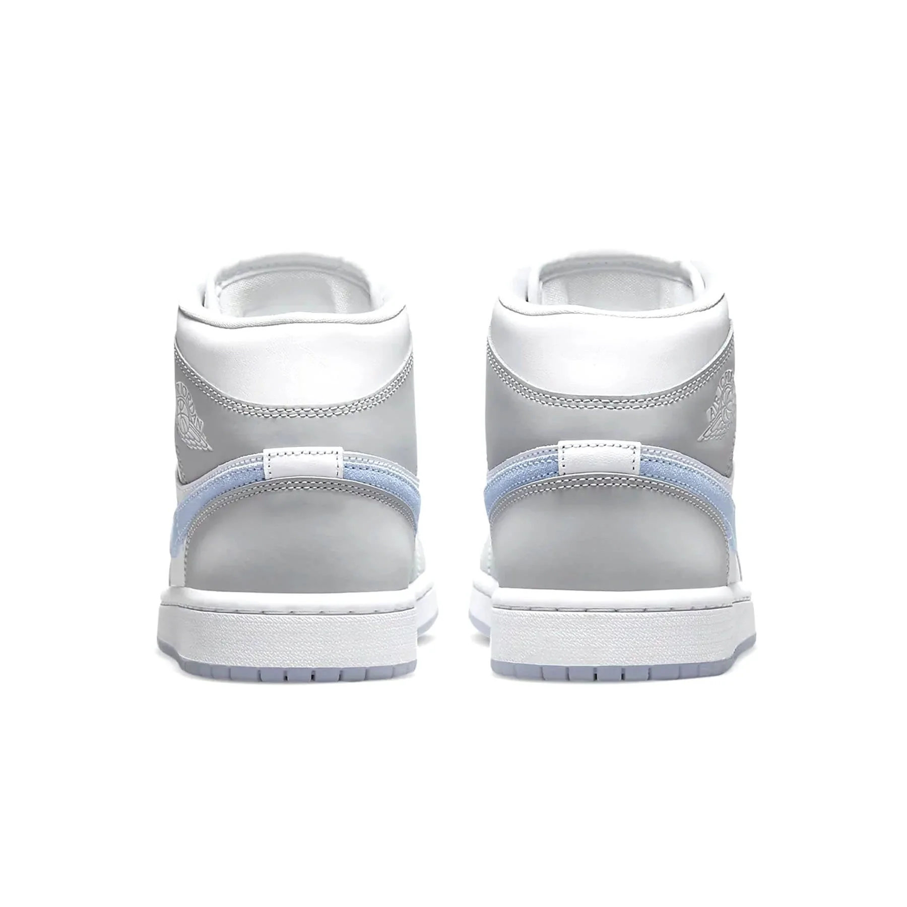 Air Jordan 1 Mid Wmns 'White Wolf Grey' - Image 4
