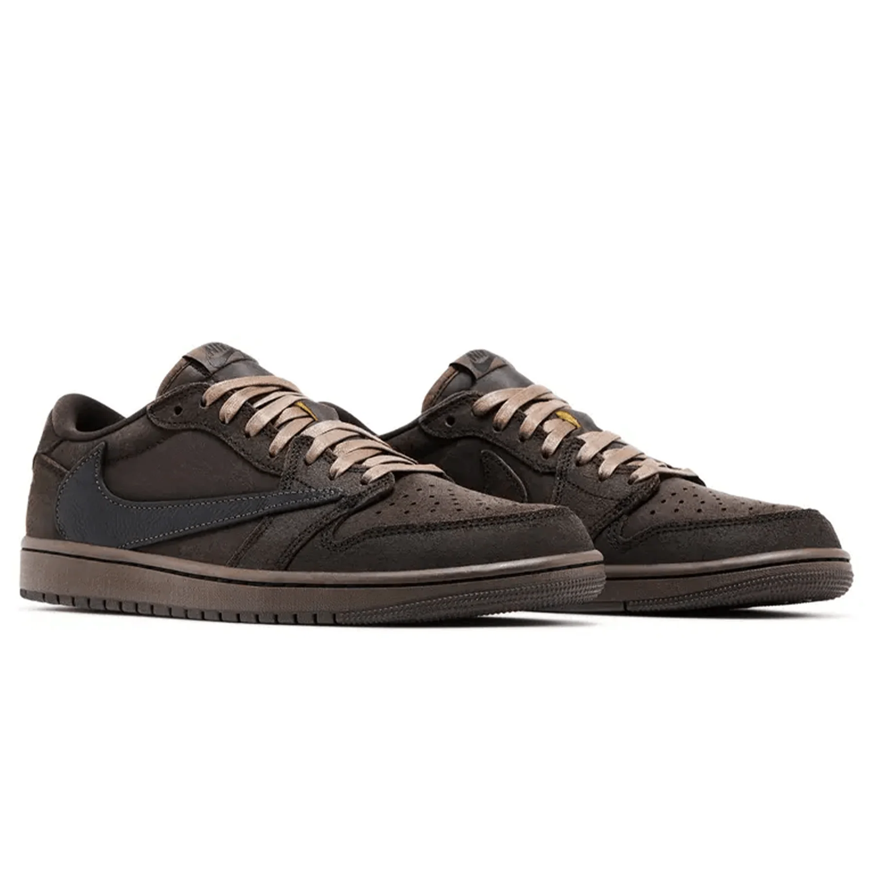 Air Jordan 1 Low OG x Travis Scott SP 'Velvet Brown' - Image 4