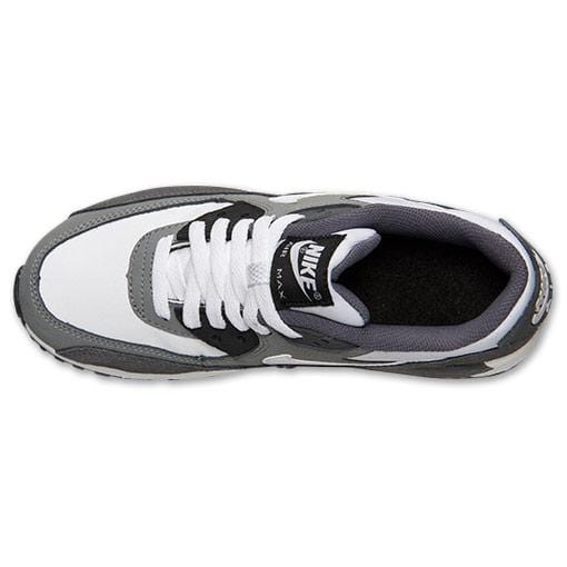 Nike Air Max 90 White-Cool Grey-Dark Grey - Image 4