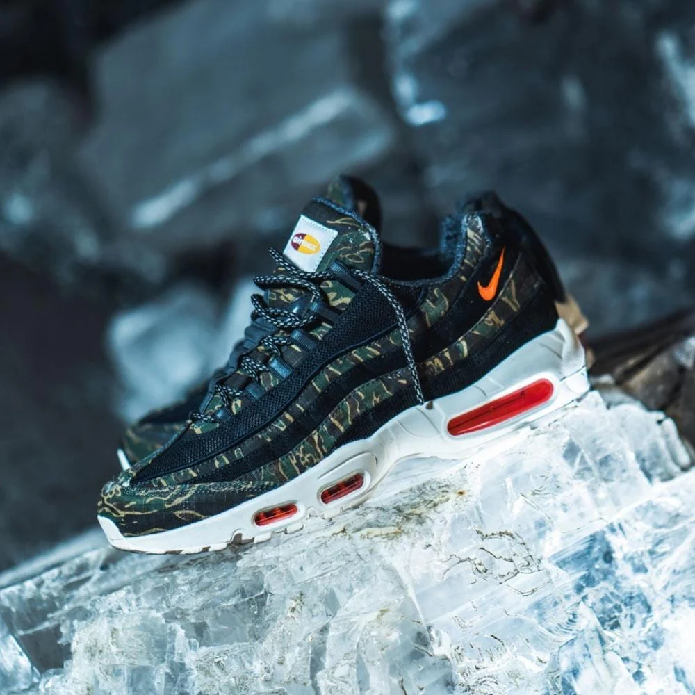 Carhartt x Nike Air Max 95 Camo Green - Image 6