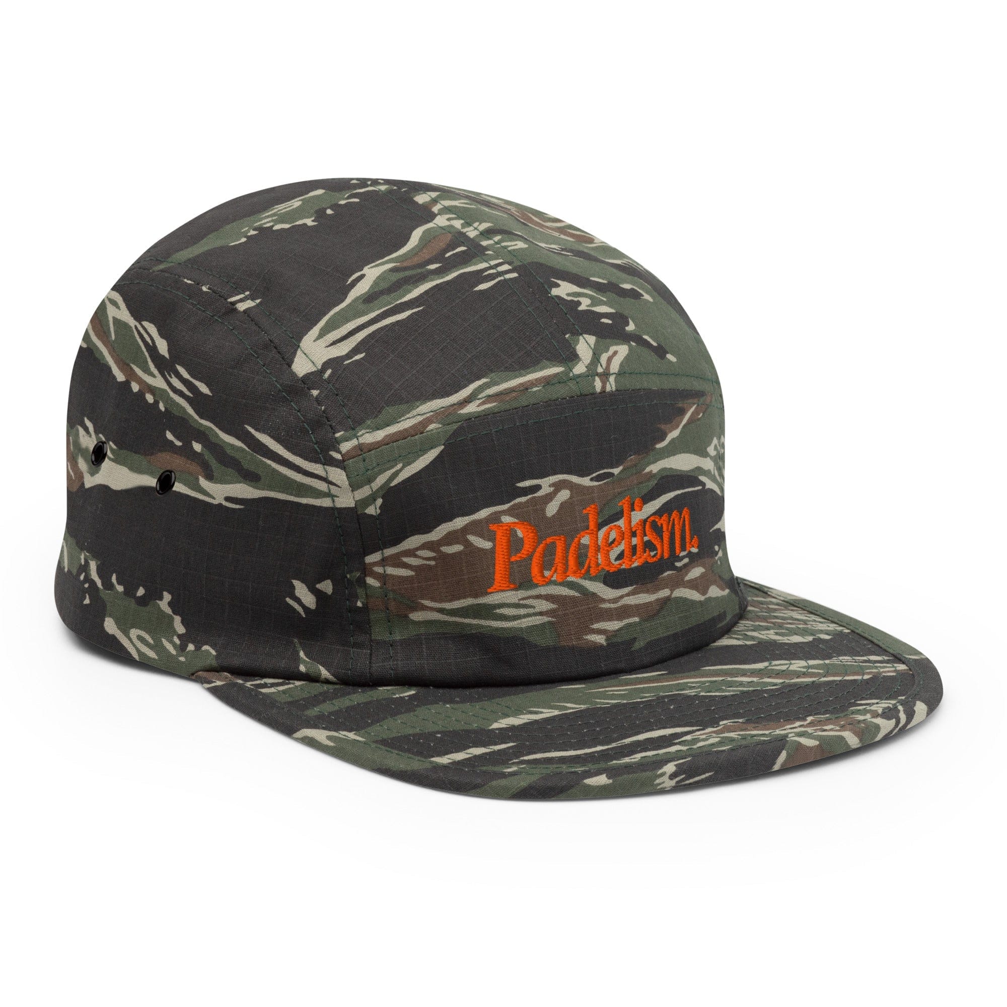 Padelism Friends + Family - Camo Five Panel Cap - Image 5