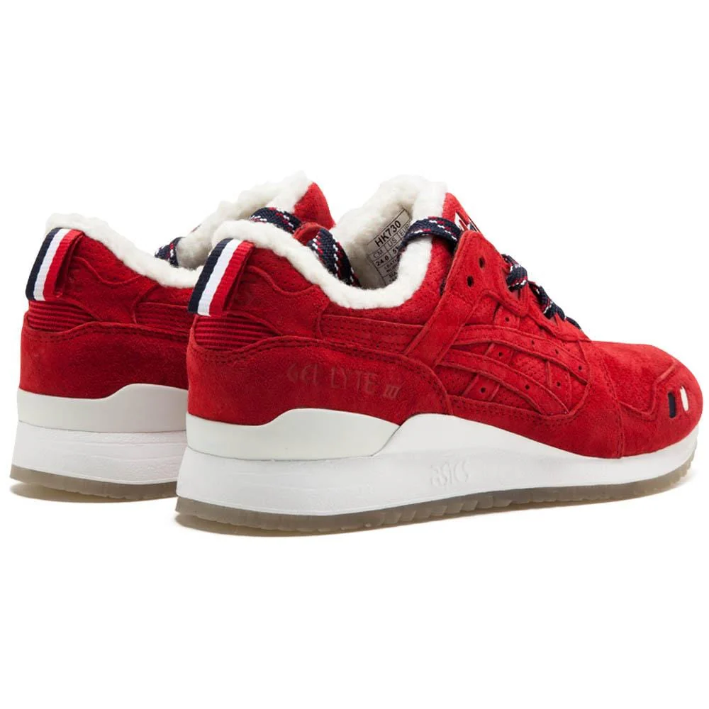 Kith x Moncler x Asics Gel Lyte 3 'Red' - Image 4