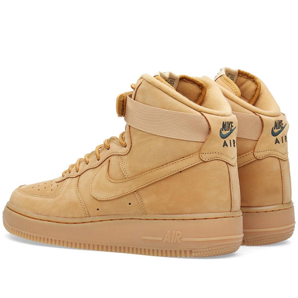 NIKE AIR FORCE 1 HIGH '07 LV8 Flax & Outdoor Green - Image 3