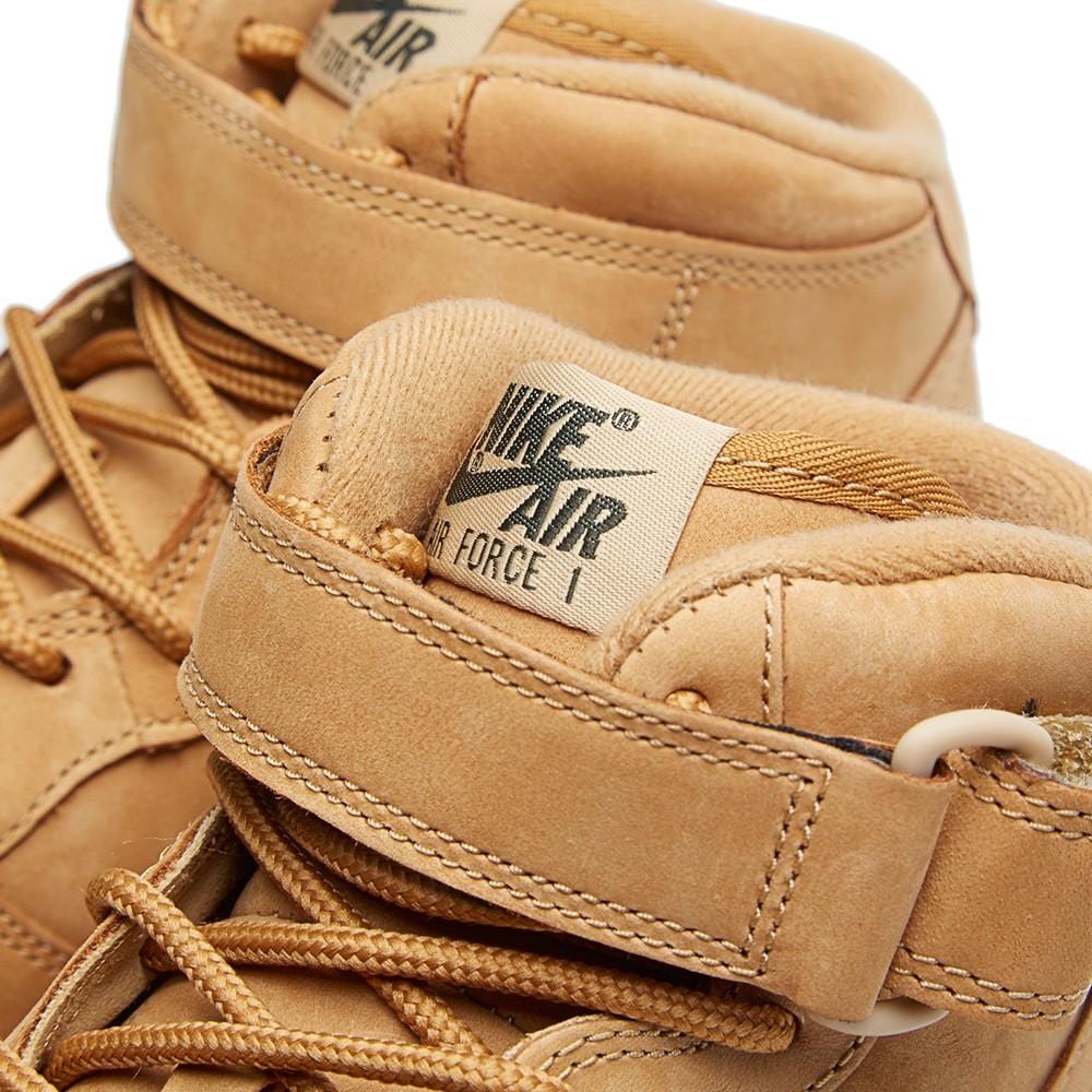 NIKE AIR FORCE 1 MID '07 PREMIUM QS 'WHEAT' - Image 4