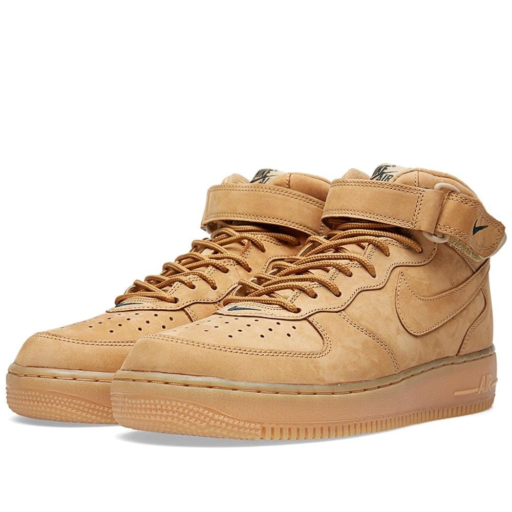 NIKE AIR FORCE 1 MID '07 PREMIUM QS 'WHEAT' - Image 7