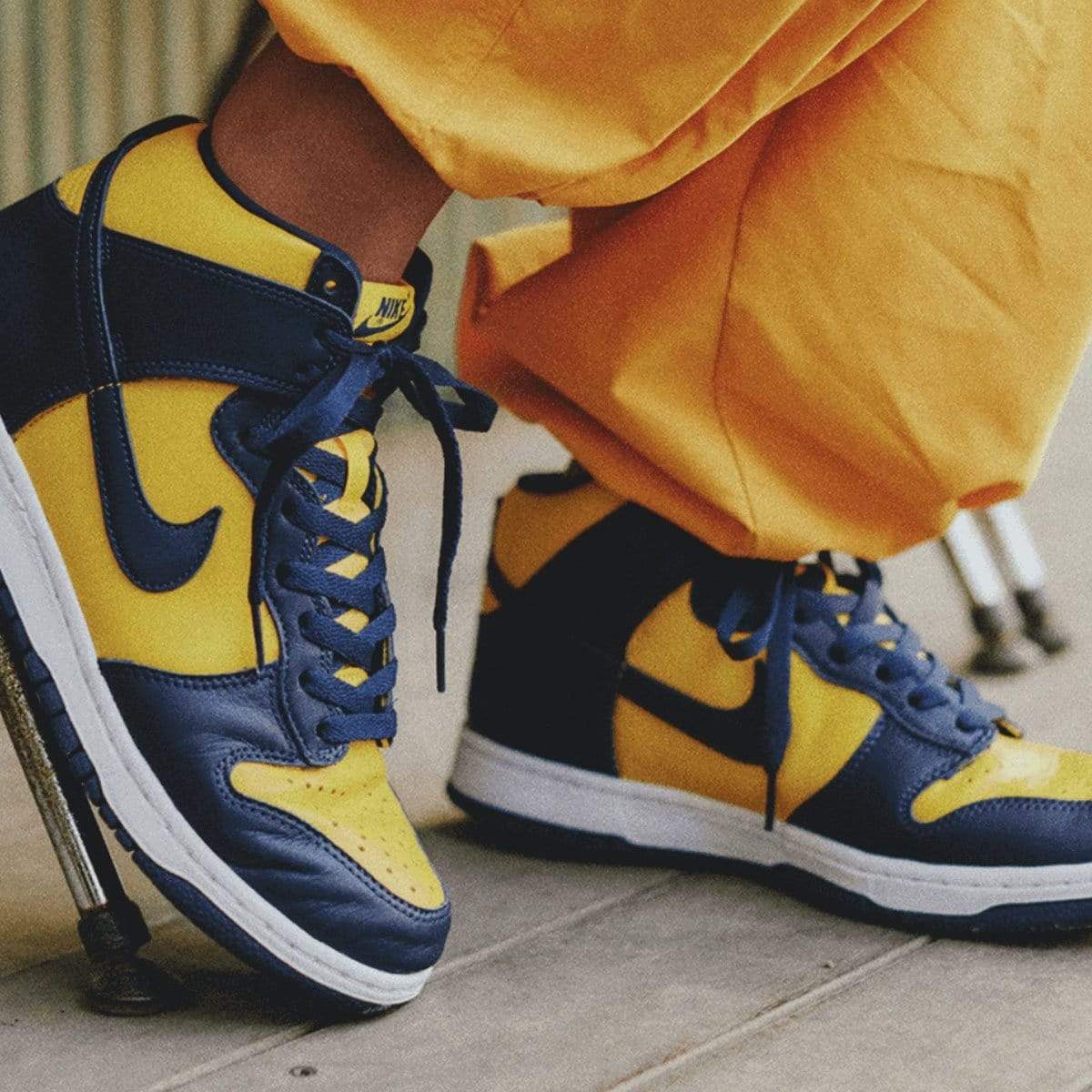 Nike Dunk High SP 'Michigan' 2020 - Image 7