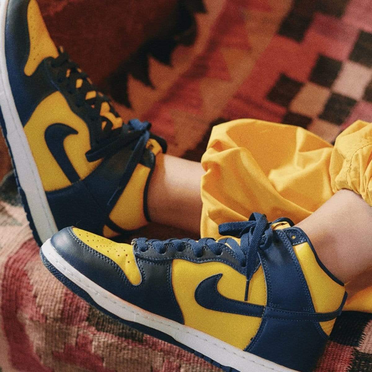 Nike Dunk High SP 'Michigan' 2020 - Image 8