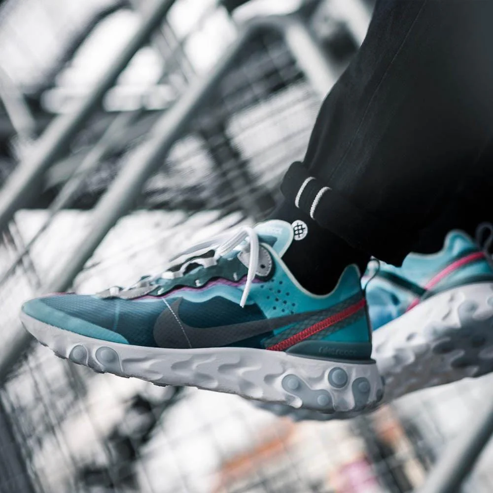 Nike React Element 87 Royal Tint Blue - Image 6