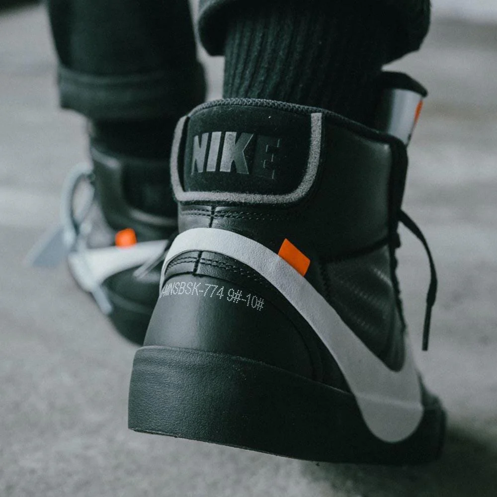 Off-White x Nike Blazer Black SPOOKY PACK - Image 7