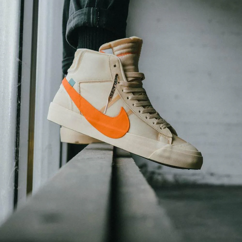 Off-White x Nike Blazer Orange SPOOKY PACK - Image 6