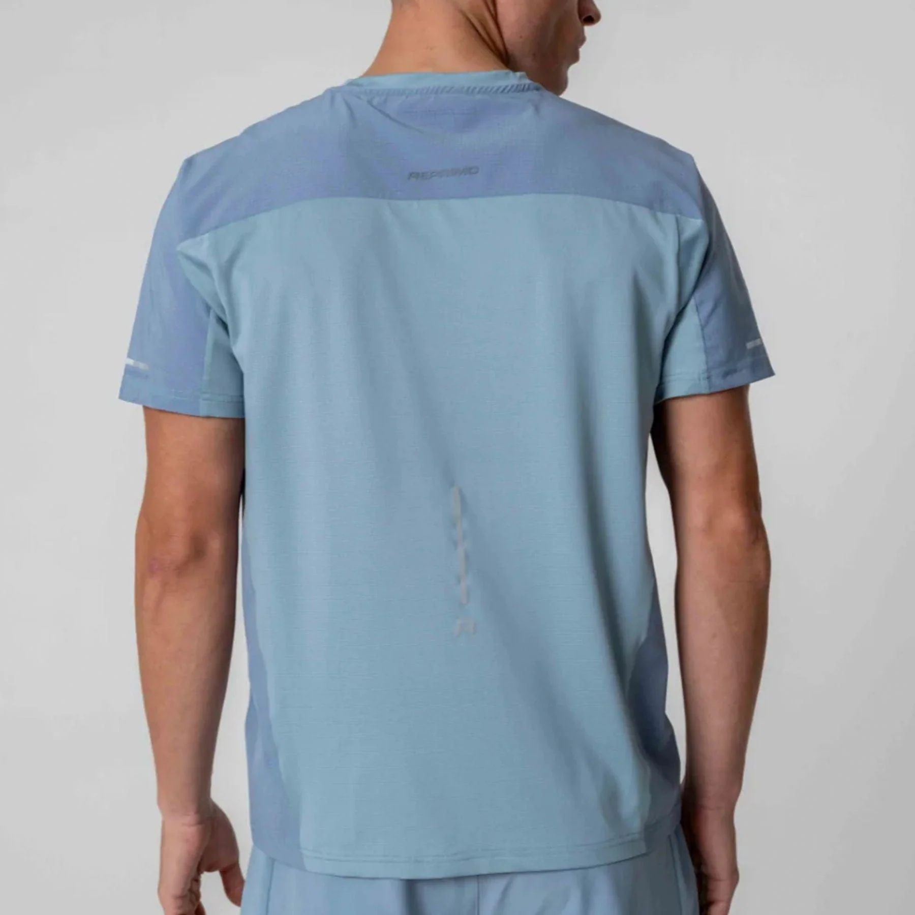 Reprimo Nova Tee 'Aqua Dusky Blue' - Image 3