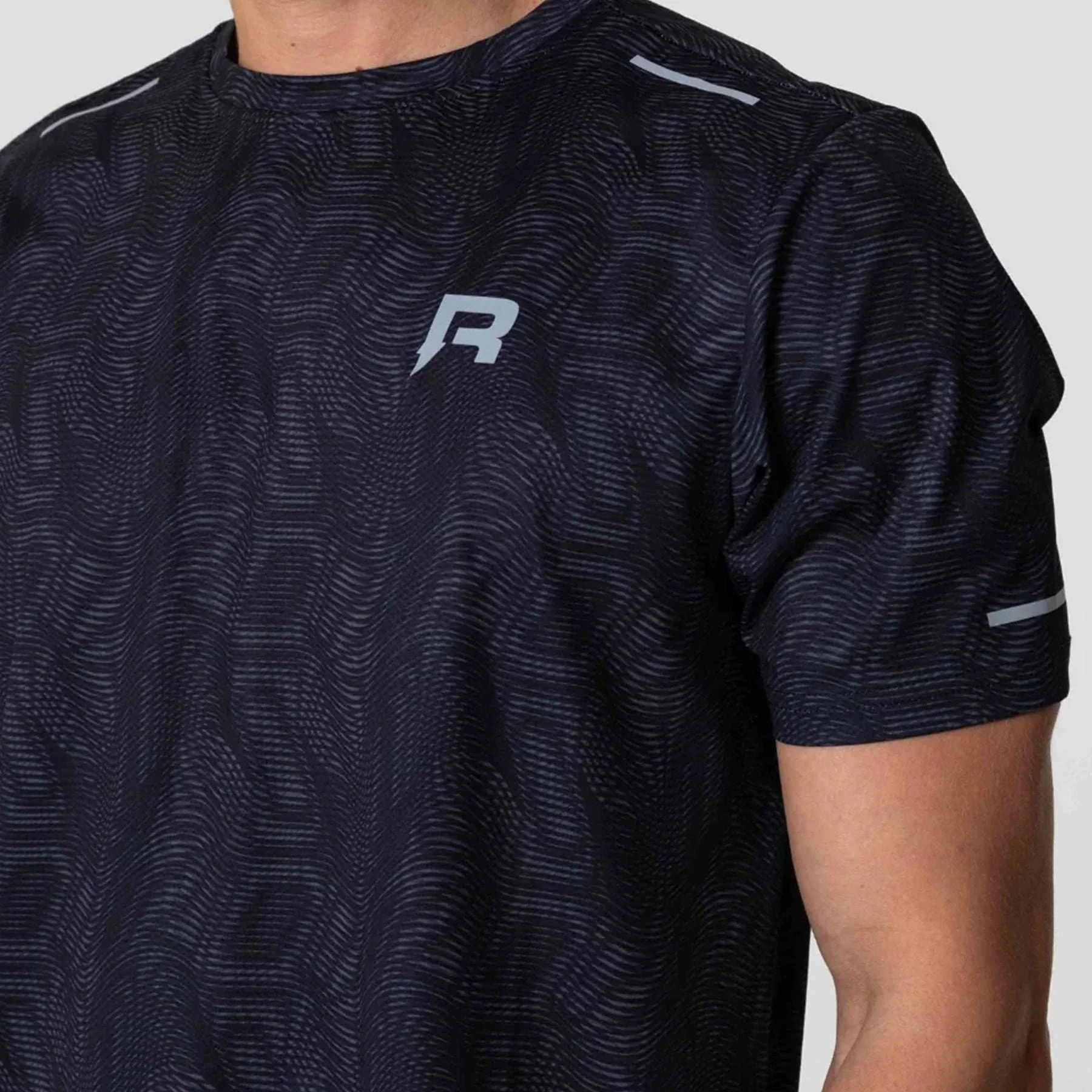 Reprimo Ripple Tee 'Black' - Image 3