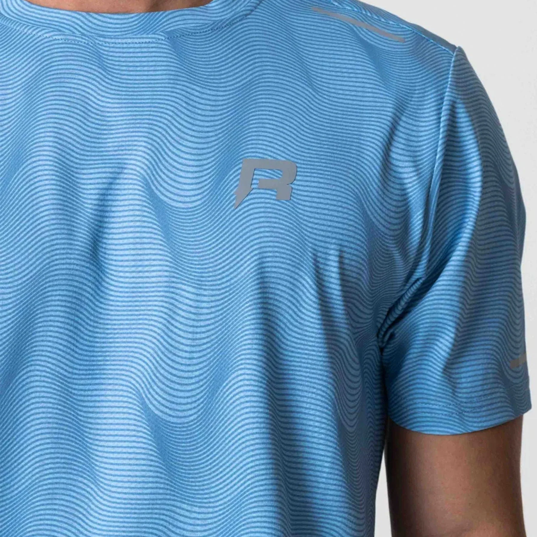 Reprimo Ripple Tee 'Sky Blue' - Image 3