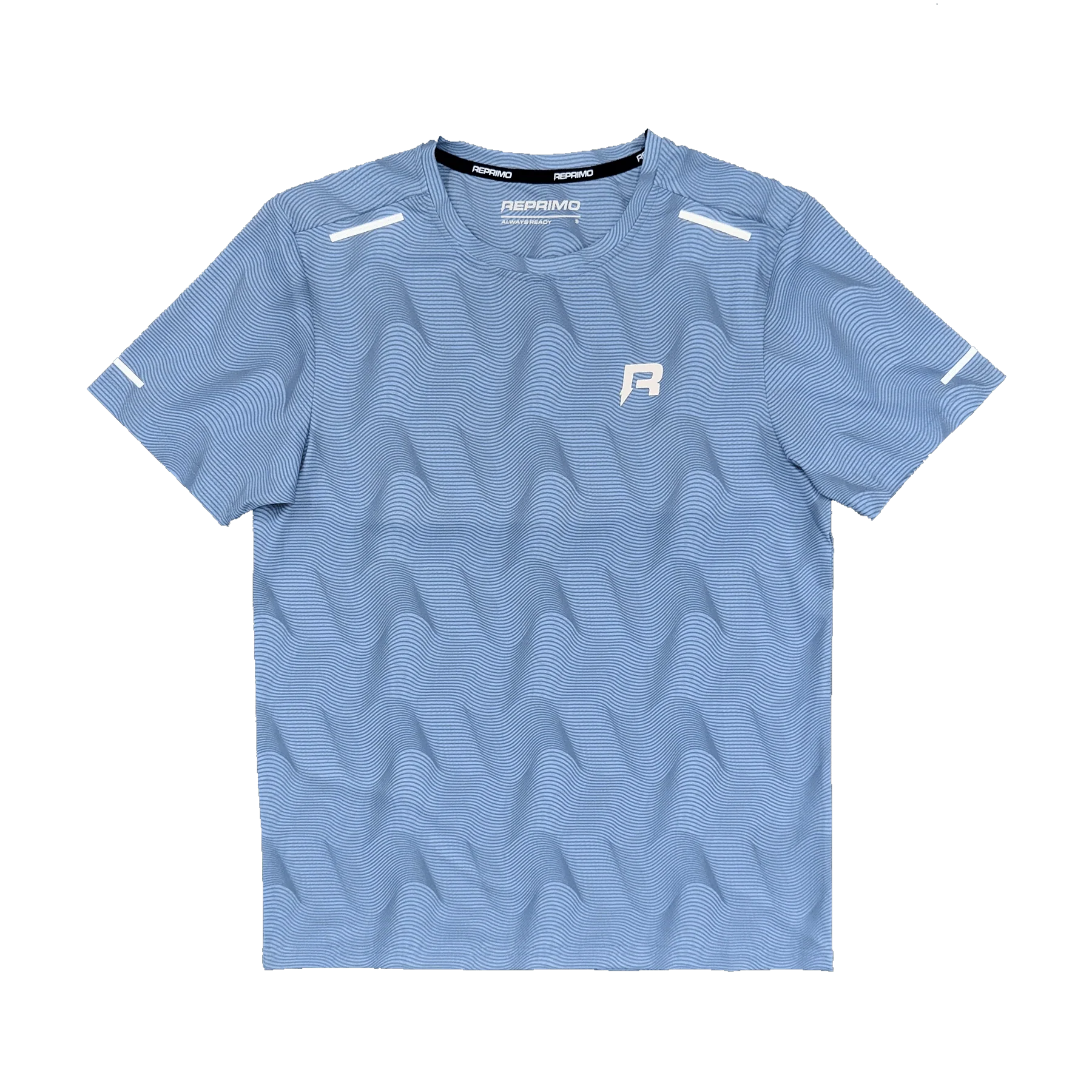 Reprimo Ripple Tee 'Sky Blue' - Image 4