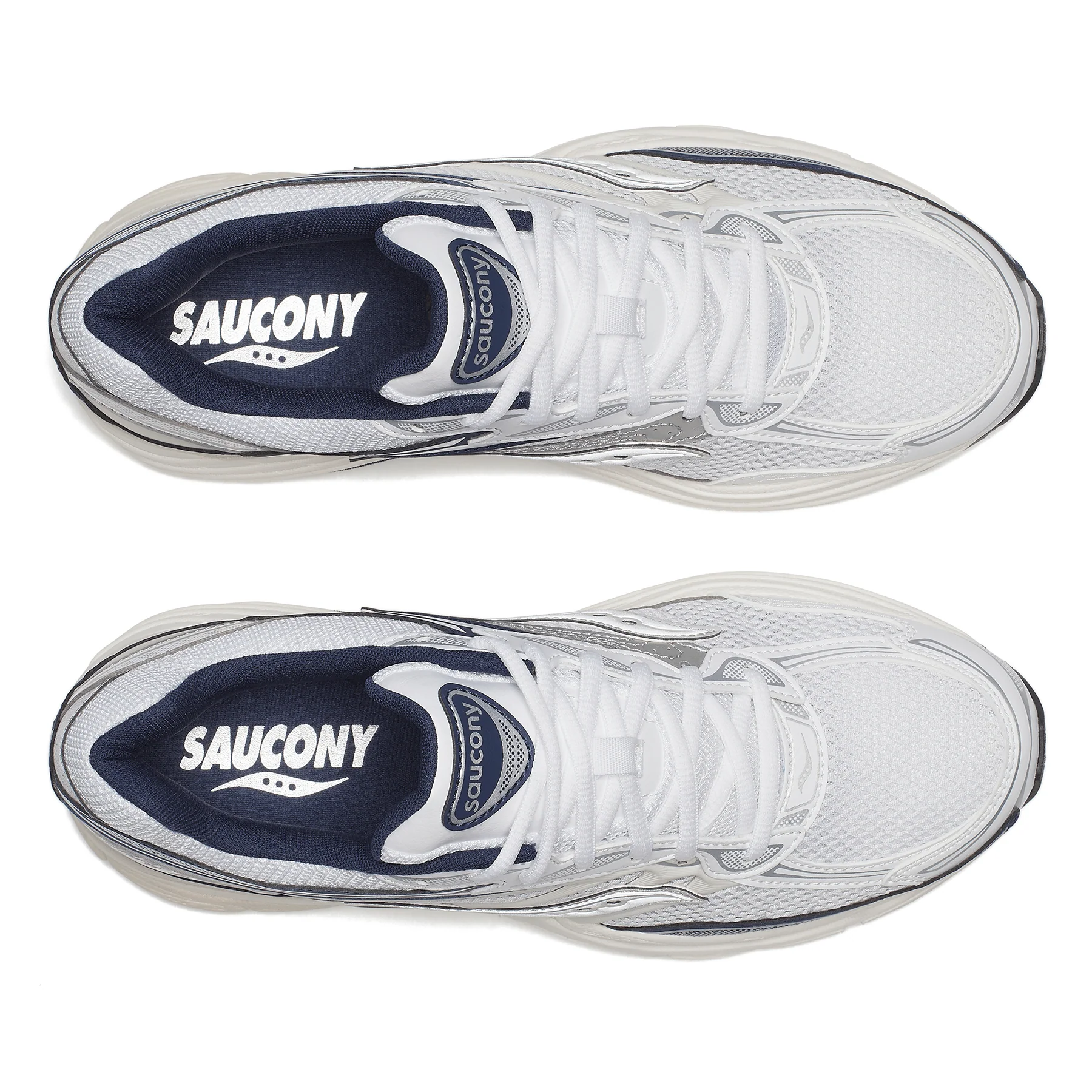 Saucony Progrid Omni 9 'White Navy' - Image 5