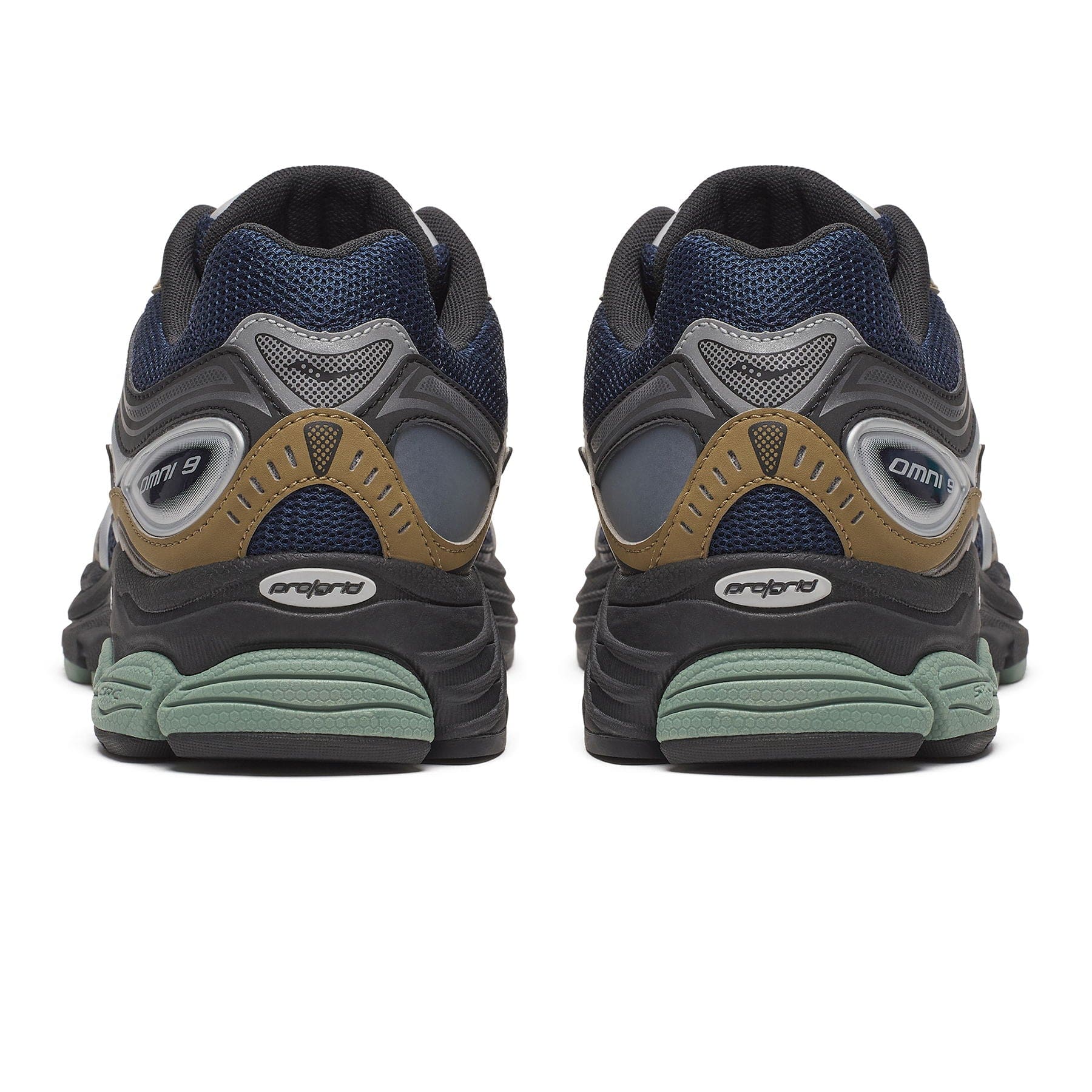 Saucony ProGrid Omni 9 'Brown Navy' - Image 4