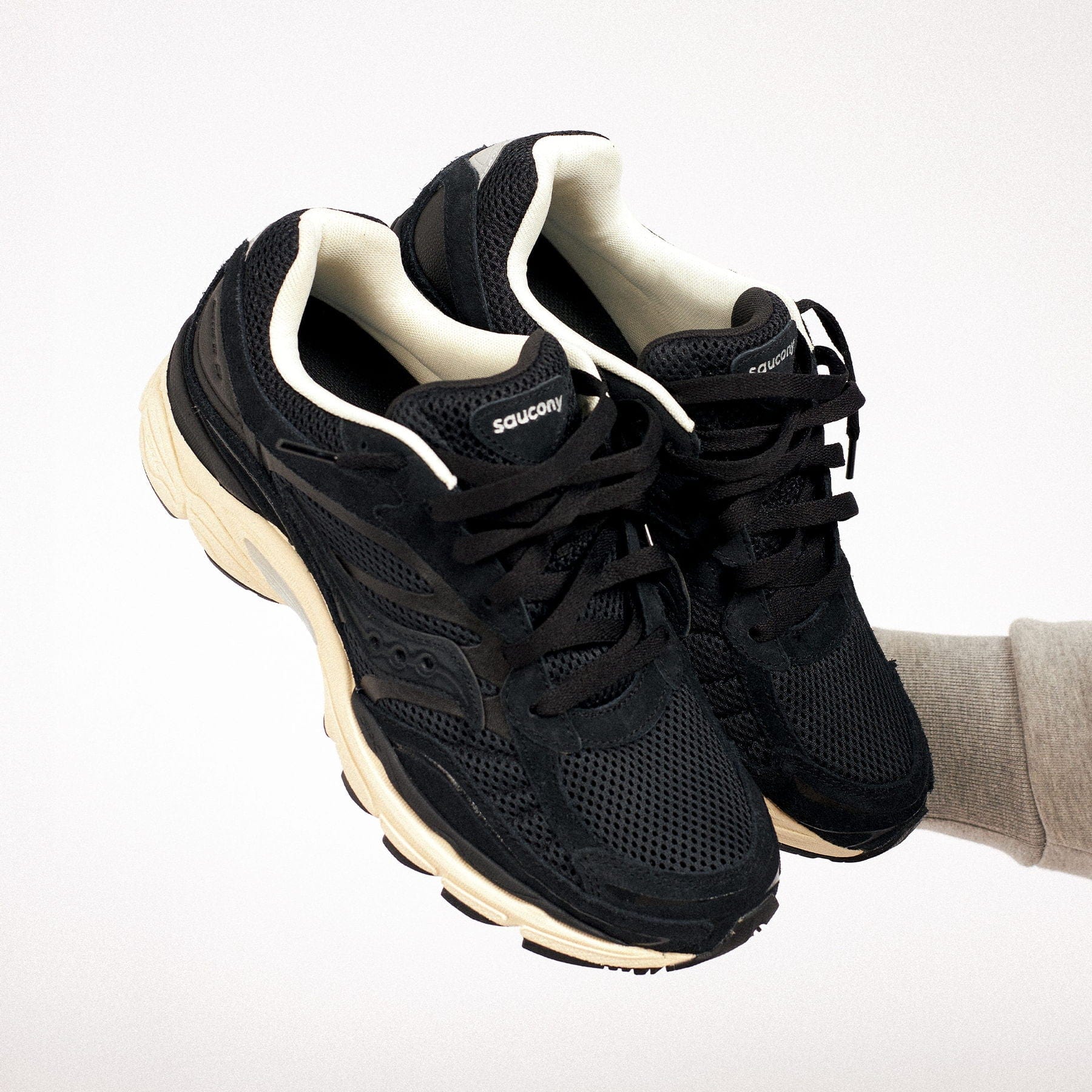 Saucony ProGrid Omni 9 Premium 'Black Cream' - Image 3