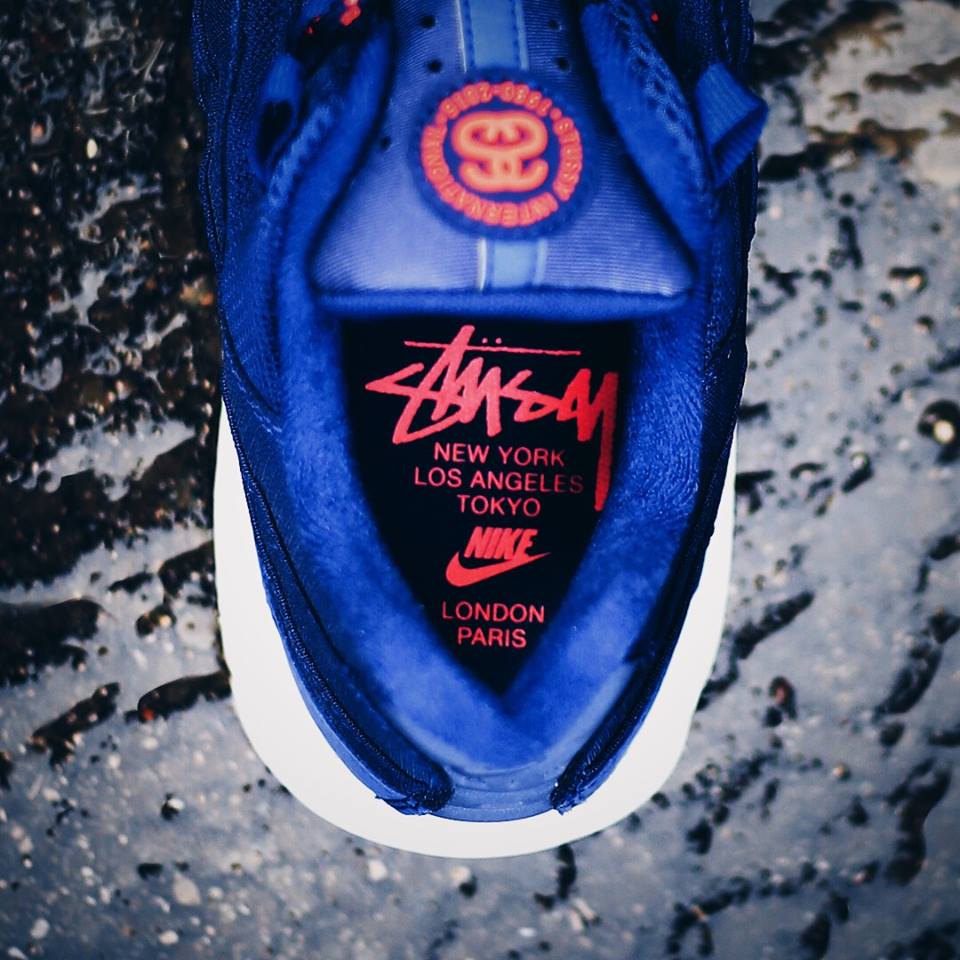 Stussy x Nike Air Max 95 Loyal Blue - Image 4