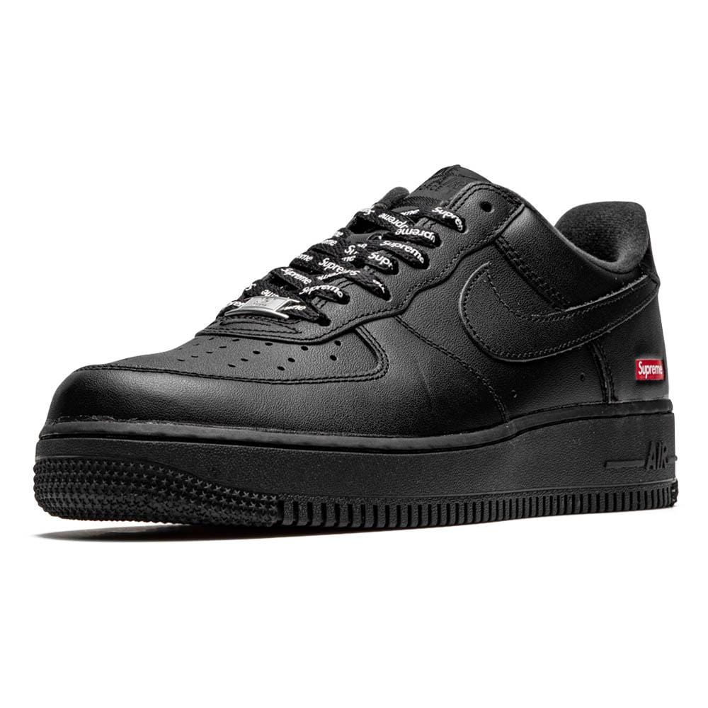Supreme x Nike Air Force 1 Low 'Box Logo - Black' - Image 4