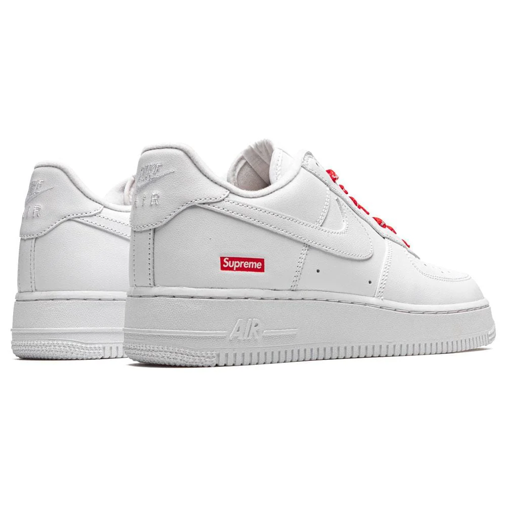 Supreme x Nike Air Force 1 Low 'Box Logo - White' - Image 4